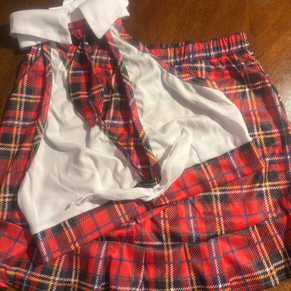 NEW Yandy School's Cancelled Sexy School Girl Outfit Size Medium - Picture 8 of 9